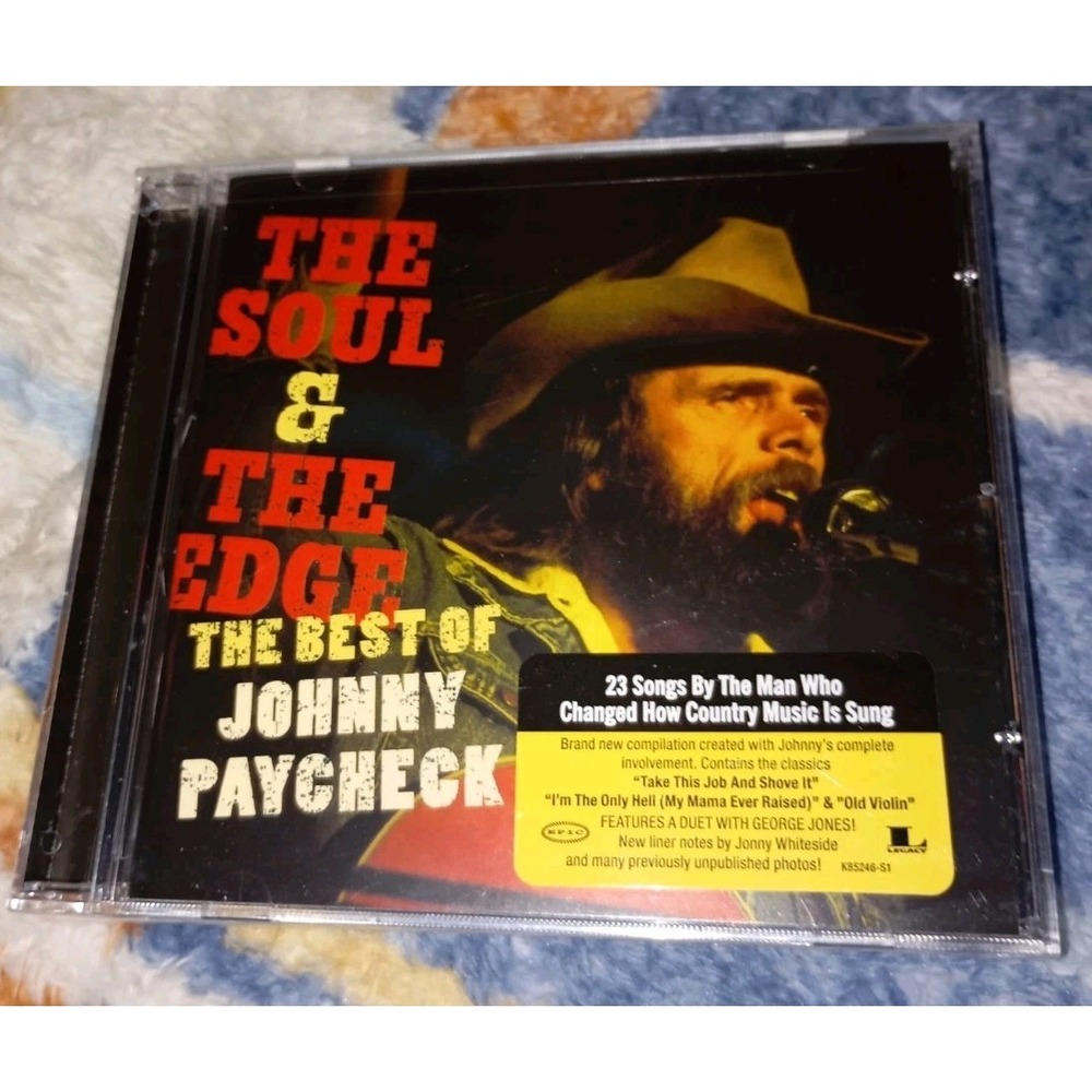 New & Sealed The Soul and the Edge Best of Johnny Paycheck CD